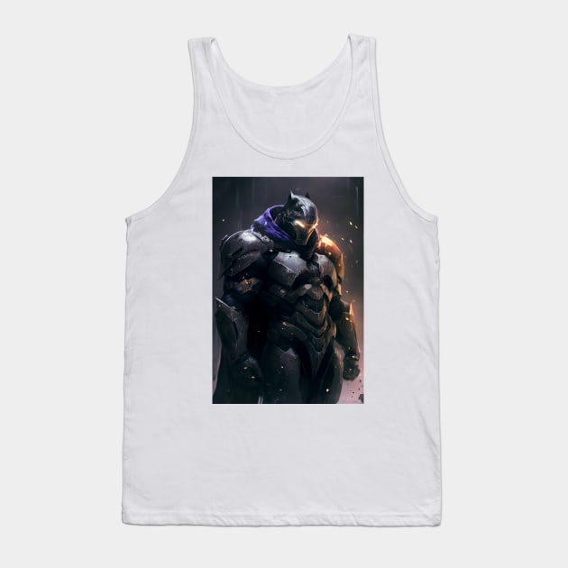 Cyborg Bionic Wizard Tank Top by TortillaChief